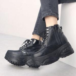 ヨースケ YOSUKE 厚底スニーカー （ブラック）