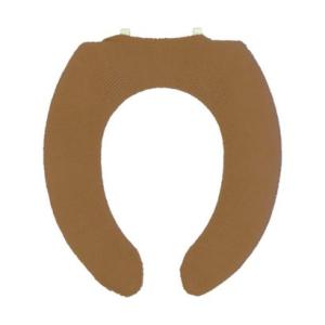 ヨコズナクリエーション YOKOZUNA CREATION ヨコズナ カラーショップ便座カバー U型【返品不可商品】 （ブラウン）