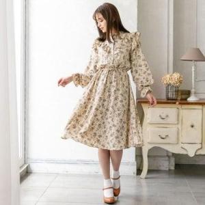 スタンドカラー ワンピース パターンの商品一覧 通販 Yahoo ショッピング