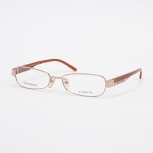 イヴ サンローラン Yves Saint Laurent メガネ 眼鏡 アイウェア レディース メンズ （ライトブラウン）