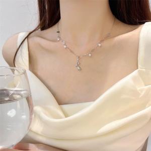 ゾエ ジェンコ Zoe Jenko ローズモチーフパールネックレス 9613