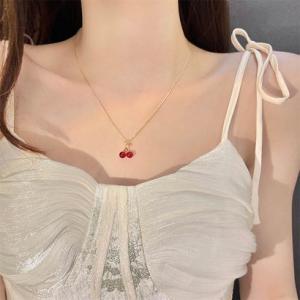 ゾエ ジェンコ Zoe Jenko チェリーモチーフネックレス 9752