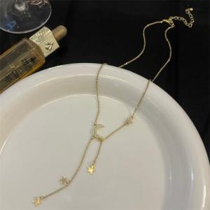 ゾエ ジェンコ Zoe Jenko ムーン スターモチーフネックレス 9753