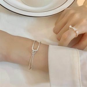 ゾエ ジェンコ Zoe Jenko シルバーチェーンブレスレット 9747