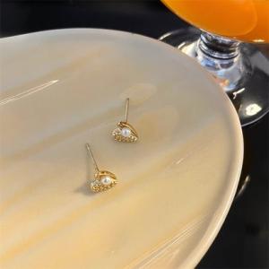 ゾエ ジェンコ Zoe Jenko ハートモチーフパールピアス 9887