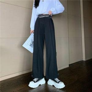 ゾエ ジェンコ Zoe Jenko クロスデザイン センターライン パンツ 7968