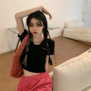 ゾエ ジェンコ Zoe Jenko ショート丈 メロウトップス  8279