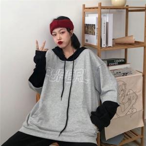 ゾエ ジェンコ Zoe Jenko バイカラーフード付トップス 8824