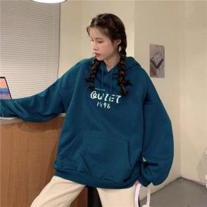 ゾエ ジェンコ Zoe Jenko フロントプリント裏起毛パーカー 8903