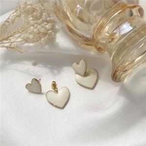 ゾエ ジェンコ Zoe Jenko ハートモチーフ2wayピアス 9119