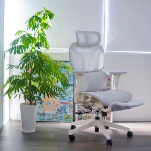 オフィスチェア メッシュ オットマン シンクロ...の詳細画像2