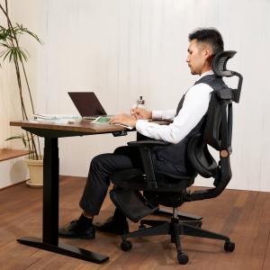 オフィスチェア ヘッドレスト付き オットマン ...の詳細画像2