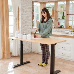 昇降デスク 電動 FlexiSpot E7 オフィスデスク 幅140 高さ調整