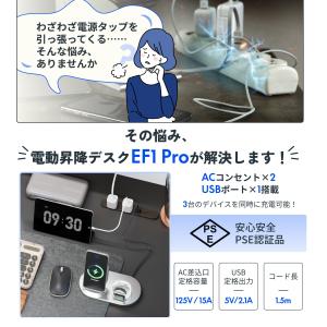 昇降式デスク 昇降デスク 電動 Flexisp...の詳細画像4