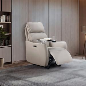 リクライニングチェア 電動 本革 FlexiS...の詳細画像1