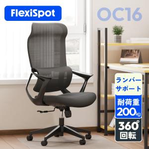 オフィスチェア ハイバック リクライニングチェア FlexiSpot OC16 事務椅子 椅子 デスクチェア ランバーサポート チェアー イス 人間工学 おしゃれ