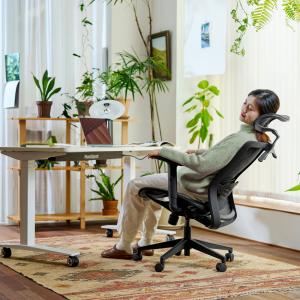 オフィスチェア メッシュ シンクロロッキング ...の詳細画像2