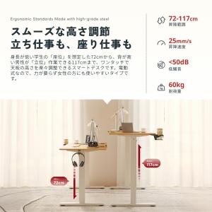 スタンディングデスク 昇降デスク Sanode...の詳細画像4