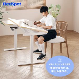 電動昇降デスク 学習机 シンプル コンパクト ...の詳細画像3