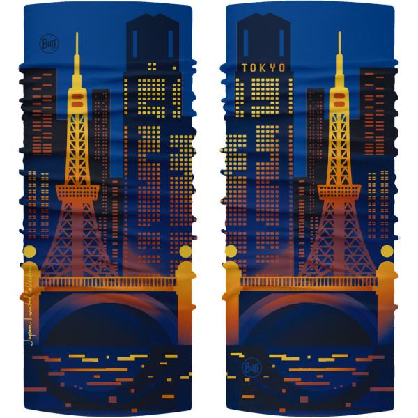バフ BUFF JP ORIGINAL TOKYO NIGHTS ORANGE バフ ネックウェア ...