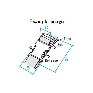 ニフコ ワンタッチバックル20 バックル SR20の詳細画像1