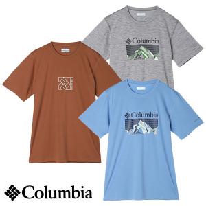 コロンビア ゼロルールMグラフィックショートスリーブシャツ メンズ 半袖 Tシャツ AJ6463｜lodge-premiumshop