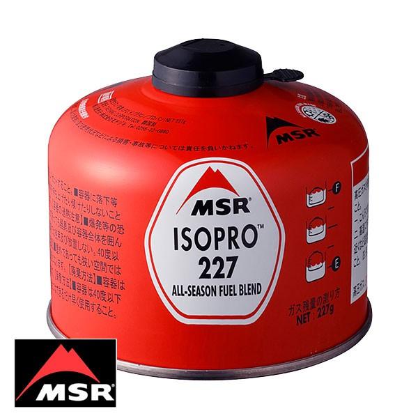 MSR イソプロ 227 ガスカートリッジ 36928