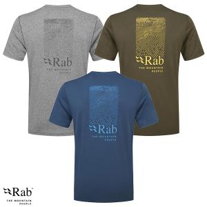 Rab（ラブ） シンクリノ リッジ ティー メンズ オリーブ Tシャツ 半袖