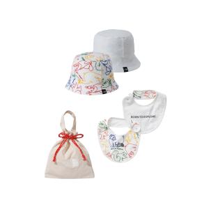 ザ・ノースフェイス ハット＆ビブセット ベビー THE NORTH FACE Baby Hat & Bib Set 2COLOR GIFT｜lodge