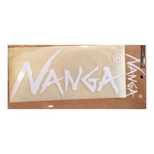 ナンガ　カッティングステッカー大 NANGA CUTTING STICKER LARGE 2COLOR