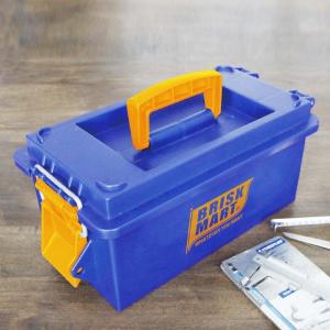 Brisk Mart ツールボックス 工具入れ 工具箱 収納ボックス プラスチック製 Diy用 Diy工具箱 ガレージ かわいい おしゃれ アメリカン アメ雑 ウィルマート