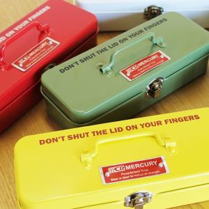 Mercury マーキュリー ブリキ ツールボックス 工具入れ