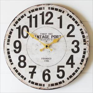 OLD LOOK 壁掛け時計 木製 掛け時計 ウ...の商品画像