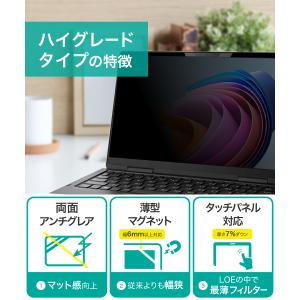 LOE(ロエ) 覗き見防止フィルム 13.3型...の詳細画像1
