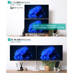 LOE(ロエ) デュアル モニターアーム ・ ...の詳細画像3
