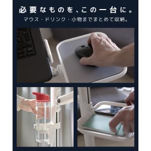 LOE(ロエ) ノートパソコンスタンド キャス...の詳細画像4