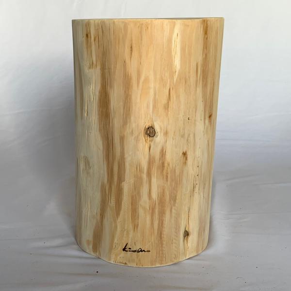 桧丸太スツール（中）ロングサイズ　訳アリ特価品