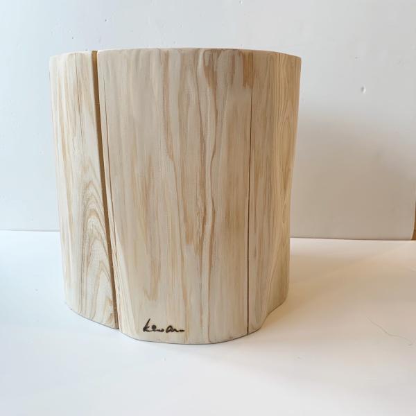 桧丸太スツール(中）少し小さめ♪