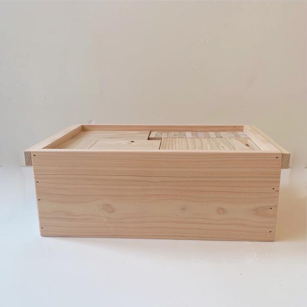桧の木箱入り端材セット