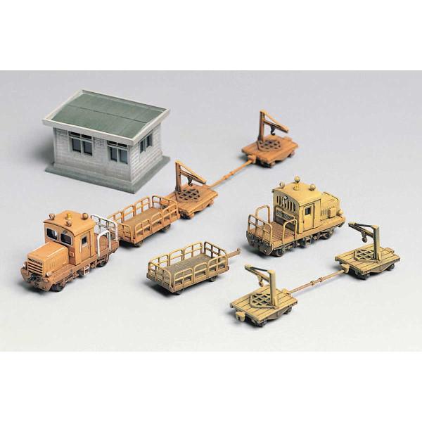 グリーンマックス 2151 保線区車両と詰所 未塗装キット Nゲージ ストラクチャ