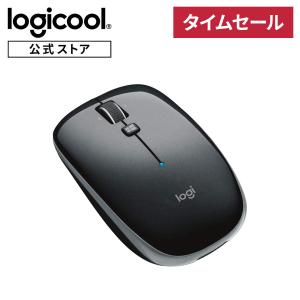 SALE ロジクール ワイヤレスマウス M557 無線 薄型 マウス Bluetooth 6ボタン M557GR グレー 国内正規品