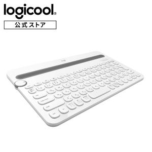 キーボード ロジクール ワイヤレスキーボード K480 Bluetooth ワイヤレス 無線 Windows Mac iOS Android Chrome K480WH ホワイト 正規品