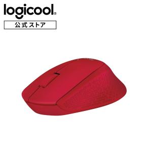 マウス ロジクール ワイヤレスマウス M280 無線 3ボタン 電池寿命最大18ケ月 M280RD レッド ミニマウス 国内正規品