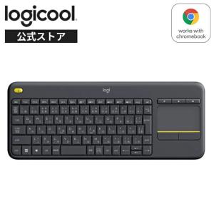 ロジクール ワイヤレス タッチキーボード K400pBK windows android chrome 無線 キーボード 正規品