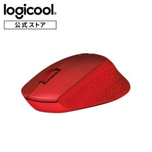 ロジクール ワイヤレスマウス M331 無線 静音 3ボタン 電池寿命最大24ケ月 M331RD レッド 国内正規品