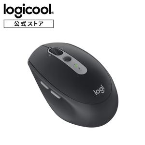 ロジクール ワイヤレスマウス M590 無線 静音 Bluetbooth Unifying 7ボタン windows mac Chrome Android iPad OS M590GT ブラック 正規品