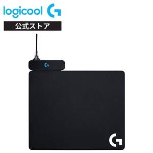ゲーミング マウス パッド Logicool G POWERPLAY 無線充電対応 G502WL/G-PPD-002WLr/G903h/G703h/ ハード クロス 2種類のマウスパット同梱 G-PMP-001 正規品｜logicool