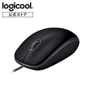 ロジクール 有線マウス M110s 静音 小型 左右対称型 USB 有線 マウス 簡単接続 M110sBK ブラック 国内正規品