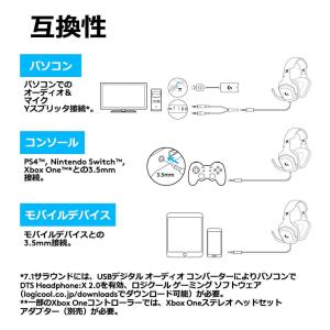 ゲーミングヘッドセット Logicool G ...の詳細画像5
