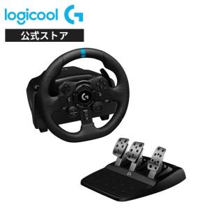 ステアリング コントローラー Logicool G G923 PC / PS4 / PS5 / Xbox ハンドル フォースフィードバック 国内正規品 2年間無償保証